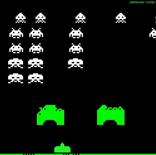Flashgame - Spaceinvaders