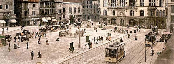 Marktplatz von Internetstadt